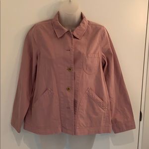 Madewell Lilac/pale pink w purple hue jacket